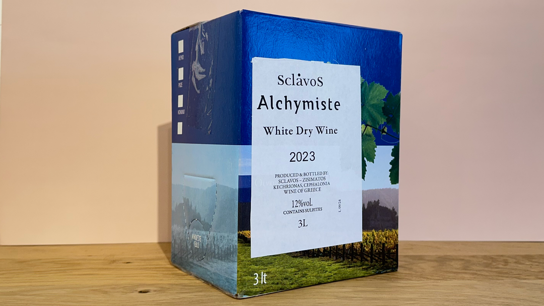 Domaine Sclavos ドメーヌ・スクラヴォス Alchymiste White Dry Wine アルシミスト ホワイト・ドライ・ワイン バッグ・イン・ボックス 3L BIB / 2023