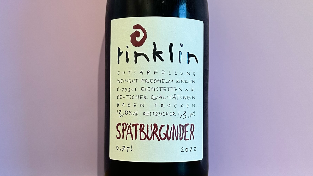 Biolandhof Rinklin/Spaetburgunder trocken 2022