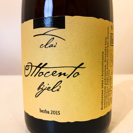 Clai Bijele Zemlje クライ・ビエーレ・ゼミエ
Ottocento Bijeli 2015
オットチェント・ビエーリ - amala