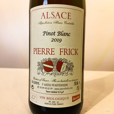 Pierre Frick 
ピエール・フリック 
Pinot Blanc 2019
ピノブラン - amala